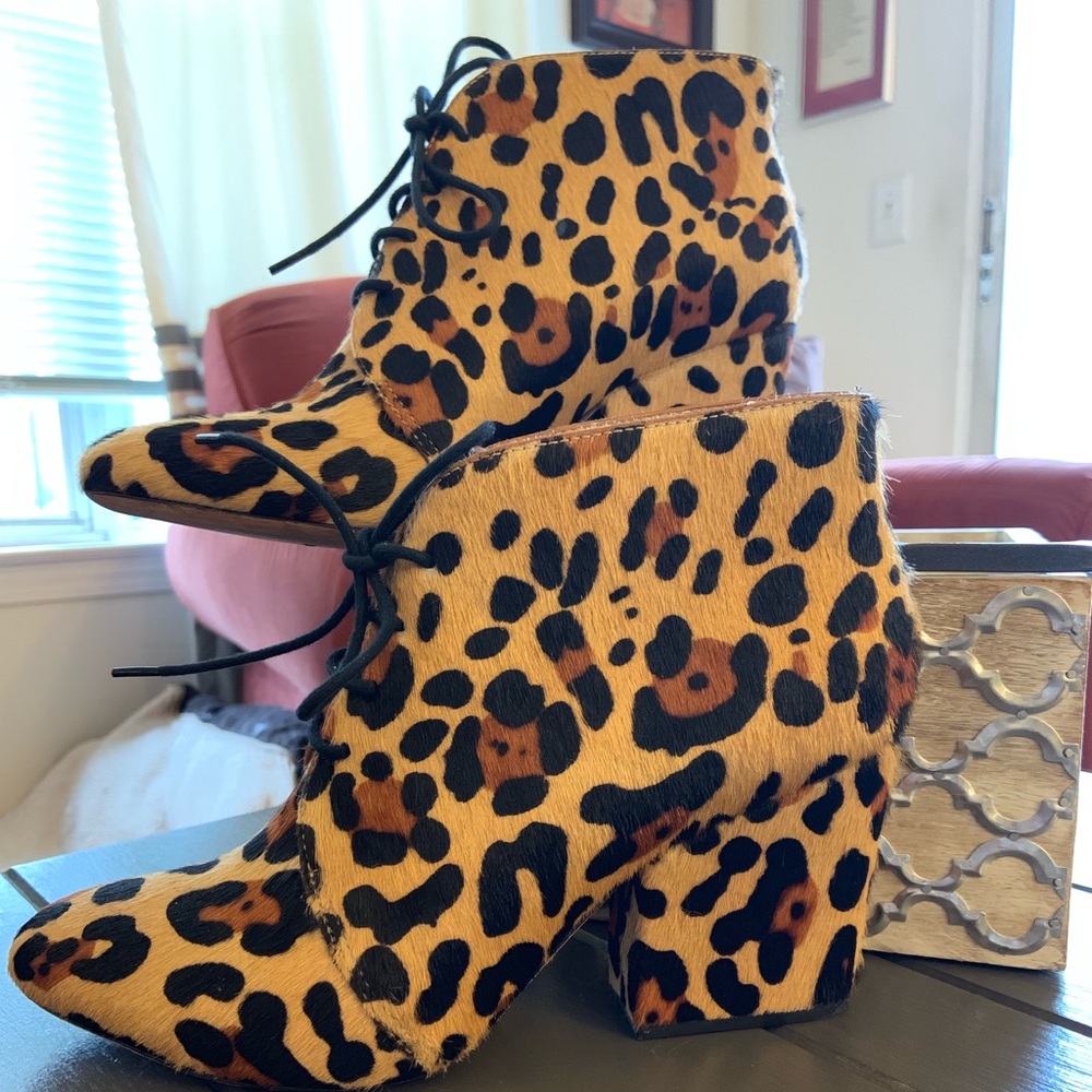 Leopard print Kate Spade Booties